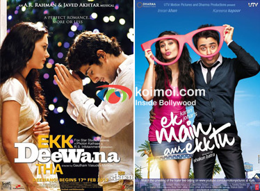 Posters Of Ekk Deewana Tha And Ek Mani Aur Ekk Tu
