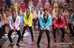 Ritesh Deshmukh, Akshay Kumar, John Abraham, Shreyas Talpade (Housefull 2 Movie Stills)
