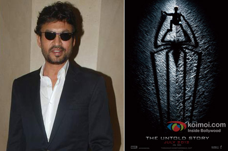 Irrfan Khan & The Amazing Spider-Man Movie Poster