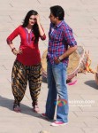 Prachi Desai, Abhishek Bachchan (Bol Bachchan Movie Stills)