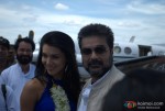 Prosenjit Chatterjee at airport in Shanghai Movie Stills