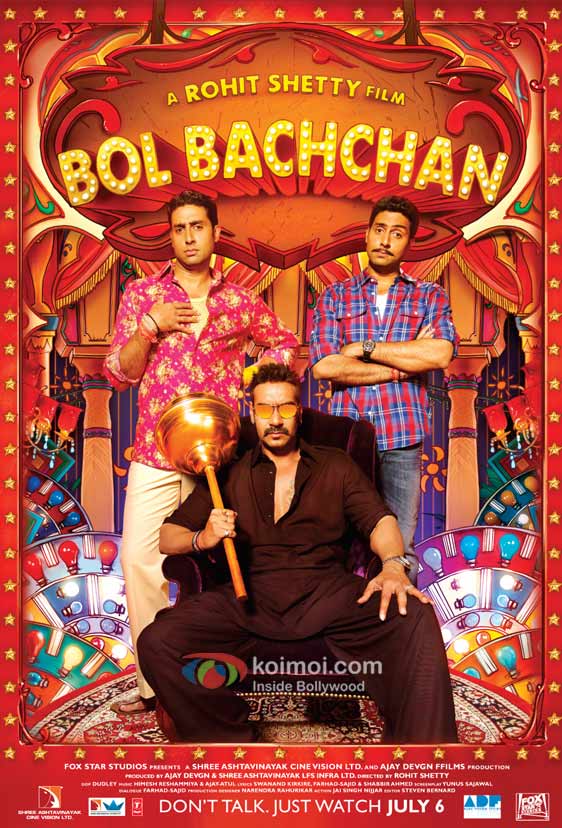 Ajay Devgan and Abhishek Bachchan In Bol Bachchan