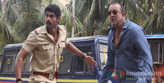 Rana Daggubati, Sanjay Dutt Department Movie Stills