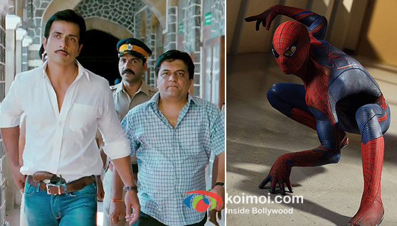 Sonu Sood in Maximum and The Amazing Spider-Man Movie 