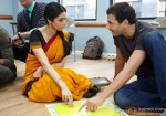 Sridevi learning English in English Vinglish Movie Stills
