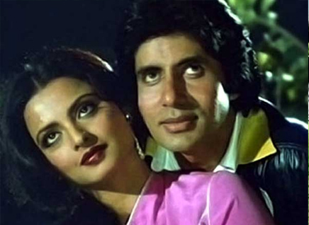 Amitabh Bachchan and Rekha