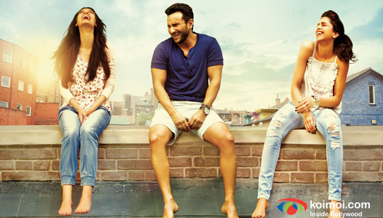 Diana Penty, Saif Ali Khan, Deepika Padukone In Cocktail Movie Stils