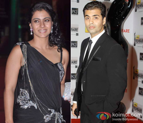 Kajol and Karan Johar