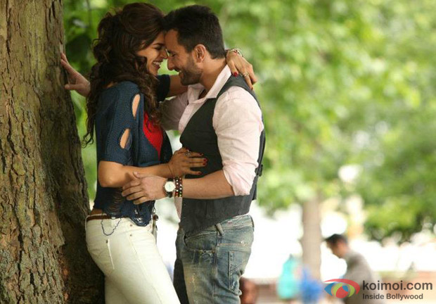 Saif Ali Khan and Deepika Padukone in Cocktail Movie Stills