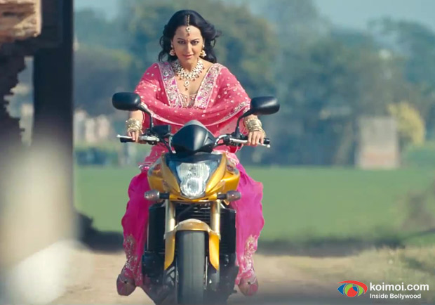 Sonakshi Sinha in Son Of Sardar Movie Stills