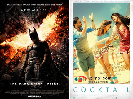The Dark Knight Rises, Cocktail Movie Posters