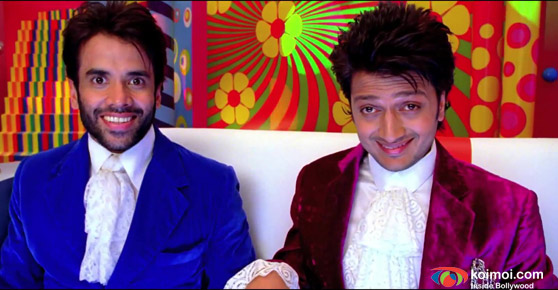 Tusshar Kapoor, Ritesh Deshmukh At Kyaa Super Kool Hain Hum Movie Stills