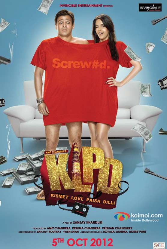 Vivek Oberoi and Mallika Sherawat in Kismet Love Paisa Dilli Movie Poster
