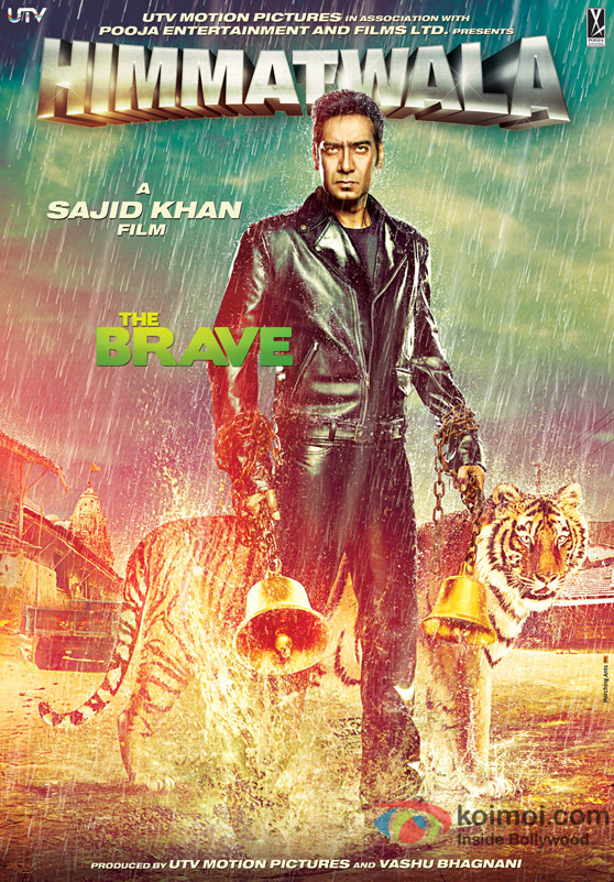 Ajay Devgan in Himmatwala Movie Poster