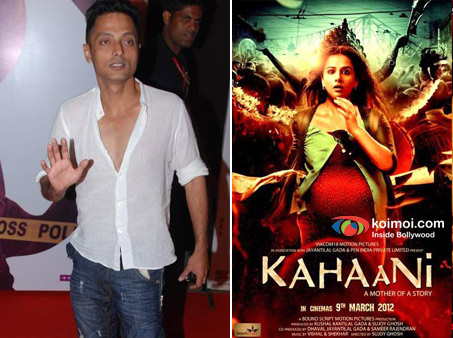 Director Sujoy Ghosh and Kahaani Movie Poster