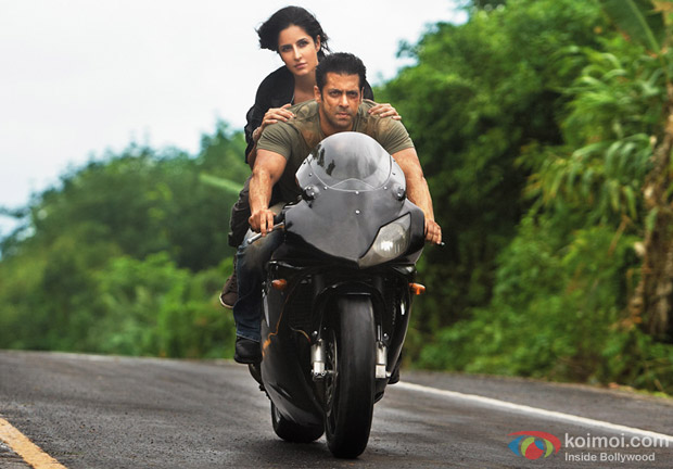 Katrina Kaif and Salman Khan (Ek Tha Tiger Movie Stills)