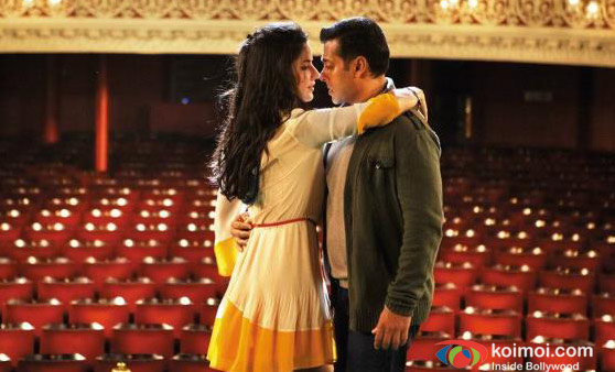 Katrina Kaif and Salman Khan In Ek Tha Tiger Movie Stills