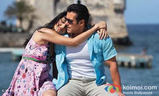 Katrina Kaif and Salman Khan In Ek Tha Tiger Movie Stills 
