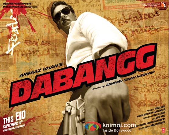 Salman Khan In Dabangg Movie Wallpaper