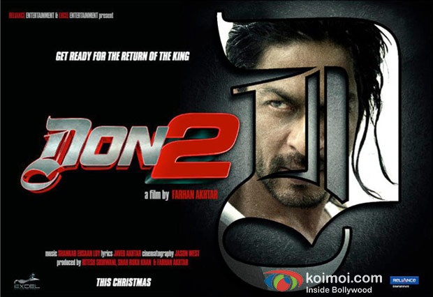 Shah Rukh Khan In Don 2 Movie Wallpaper