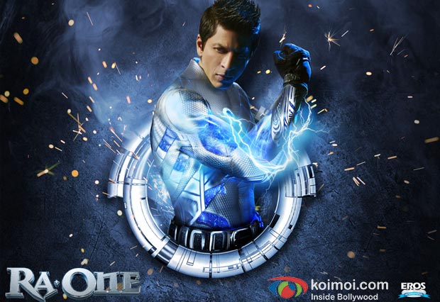 `Shah Rukh Khan In Ra.One Movie Wallpaper