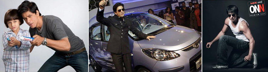 Shah Rukh Khan Brands