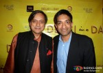 Shashi Tharoor, Prashant Nair At Delhi In A Day Movie Screening