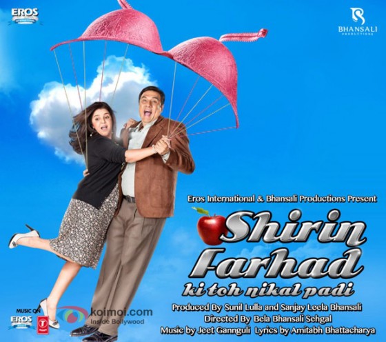 Farah Khan and Boman Irani (Shirin Farhad Ki Toh Nikal Padi Movie Poster)