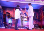 Sneha Rajani Sr. EVP, Amitabh Bachchan Unveils Kaun Banega Crorepati (KBC) 2012 Hot Seat Aapke Shehar Van