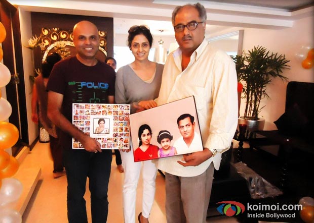 Sridevi and Boney Kapoor