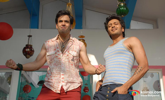 Tusshar Kapoor, Ritesh Deshmukh In Kyaa Super Kool Hain Hum Movie Stills
