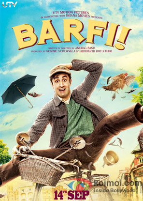 Ranbir Kapoor in a Barfi! Movie Poster Ranbir Kapoor in a Barfi! Movie Poster