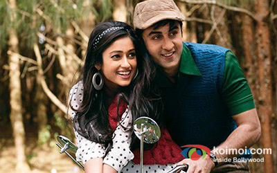 Ileana D'Cruz and Ranbir Kapoor in Barfi! Movie Stills