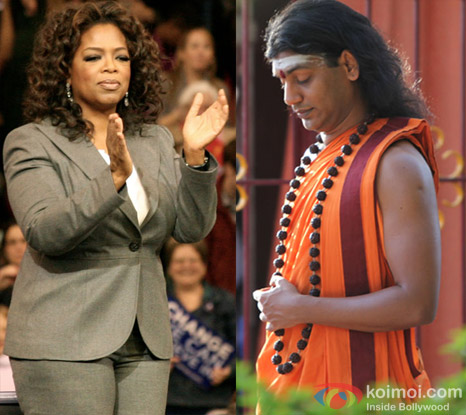 Oprah Winfrey and Swami Nithyananda
