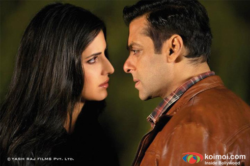 Katrina Kaif  and Salman Khan (Ek Tha Tiger Movie Stills)
