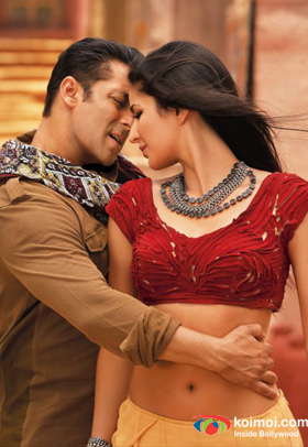 Salman Khan and Katrina Kaif (Ek Tha Tiger Movie Stills)