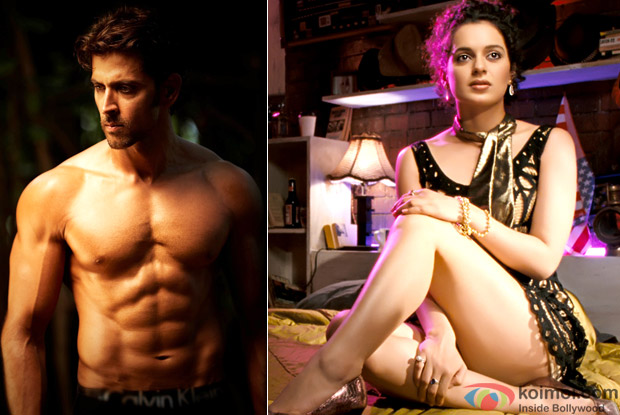 Hrithik Roshan And Kangana Ranaut