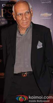 Yash Chopra at an event