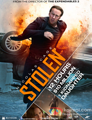 Nicolas Cage's Stolen Movie Poster Nicolas Cage's Stolen Movie Poster