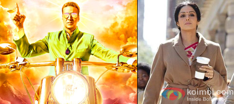 Akshay Kumar from OMG Oh My God! Movie & Sridevi from English Vinglish Movie