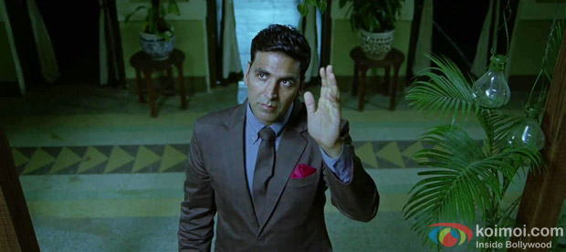 Akshay Kumar in a still from OMG Oh My God! Movie Akshay Kumar in a still from OMG Oh My God! Movie