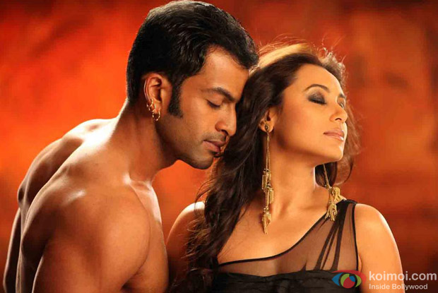 Prithviraj Sukumaran and Rani Mukerji in a Still from Aiyyaa Movie