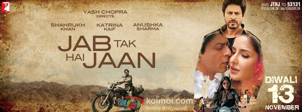 Jab Tak Hai Jaan Movie Poster Wallpaper