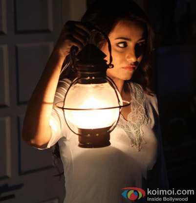 Tia Bajpai in a still from 1920 - Evil Returns Movie
