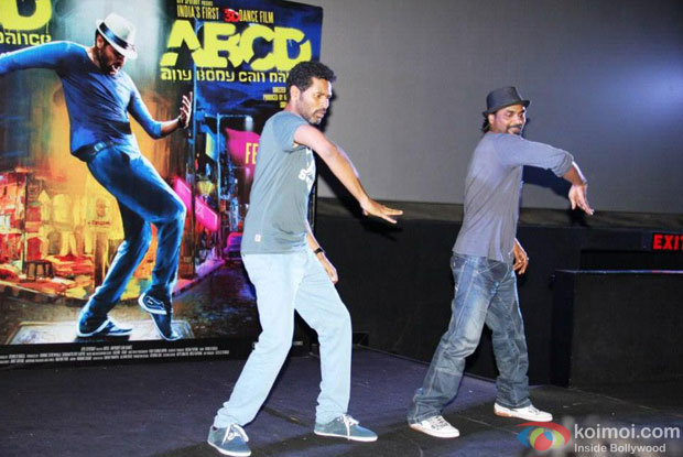Prabhu Deva And Remo D'Souza at ABCD - Any Body Can Dance Trailer Launch