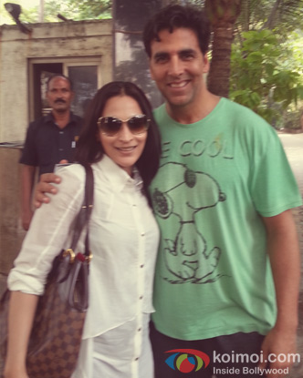 Aishwarya Dhanush and Akshay Kumar