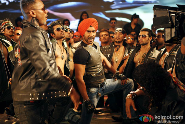 Ajay Devgn in a still from Son Of Sardaar Movie