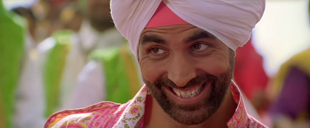 Akshay Kumar in a still from Singh is Kinng Movie