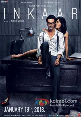 Chitrangada Singh and Arjun Rampal from Inkaar Movie Poster