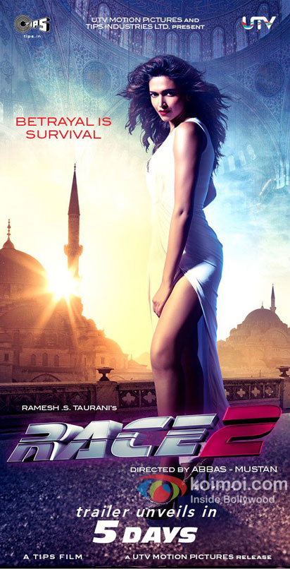 Deepika Padukone In Race 2 First Look Poster